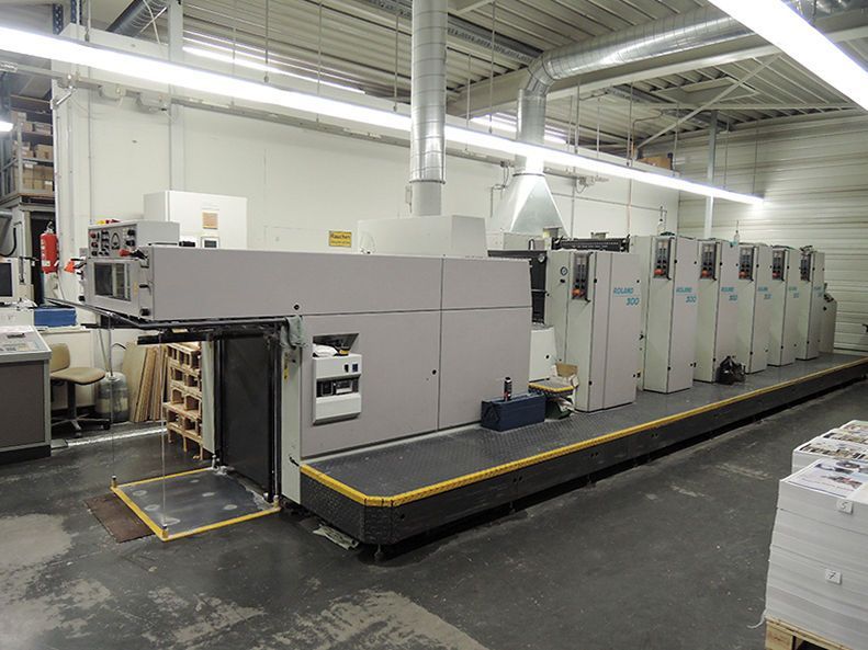 Offset machines with 5 colors – Sale of used printing presses